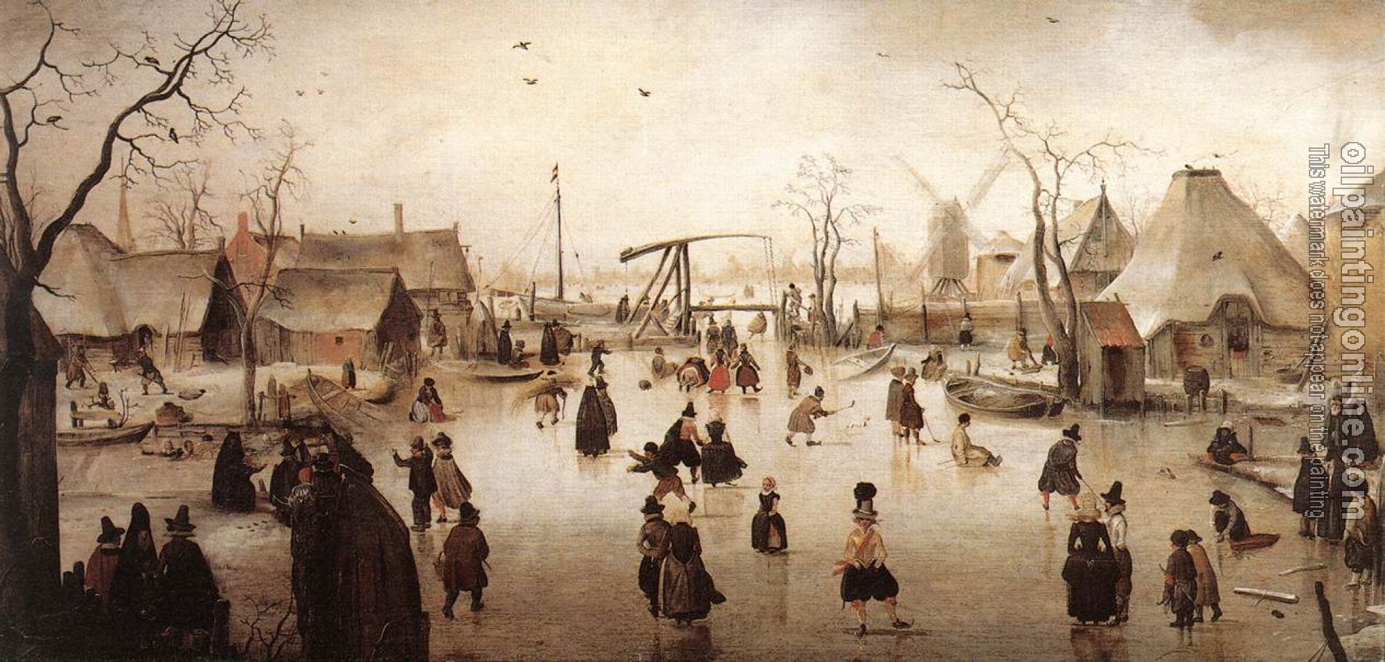 Avercamp, Hendrick - Ice Scene